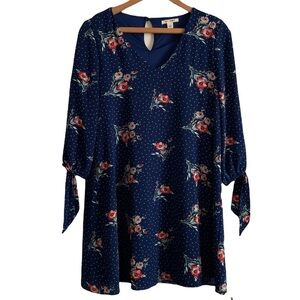 Miami Women’s Blue Floral Dress Size Small